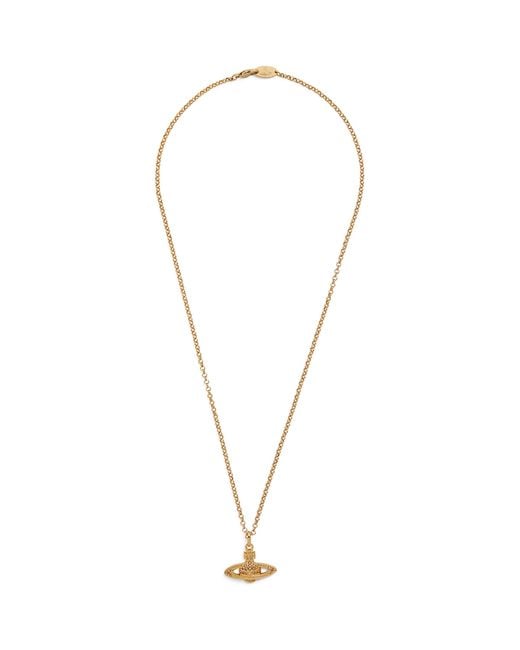 Vivienne Westwood Metallic Crystal Bas Relief Necklace for men