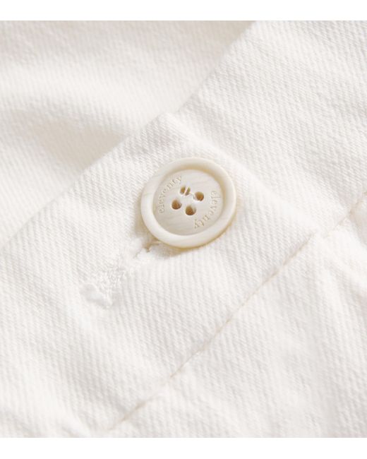 Eleventy White Cotton-Blend Pleated Trousers