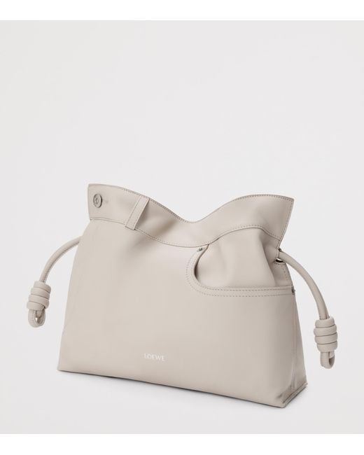 Loewe Natural Leather Jean-Detail Flamenco Purse