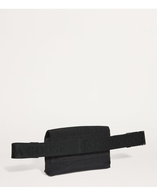 Canada Goose Black Mini Waist Bag for men