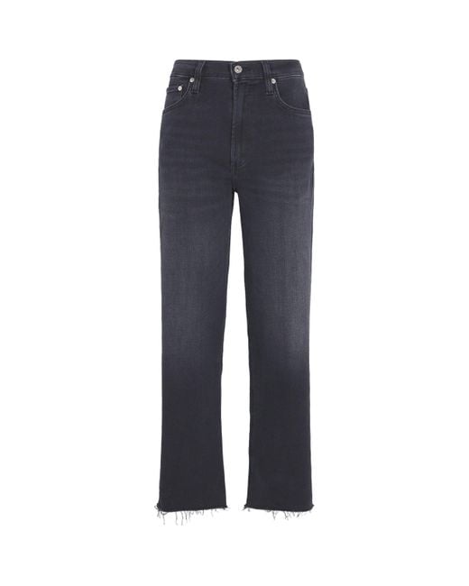 Citizens of Humanity Blue Palma Straight Jeans