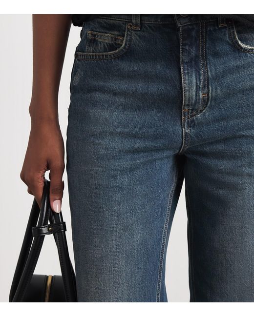 ME+EM Blue Leg Elongator Jeans