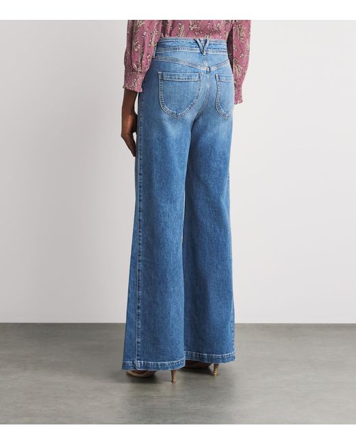 Veronica Beard Blue Taylor Jeans