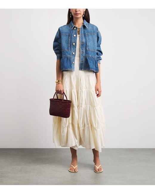 Ulla Johnson Blue Arquette Denim Jacket