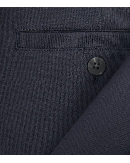 PAIGE Blue Stafford Trousers for men