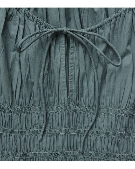 Doen Green Organic Cotton Quinn Midi Dress