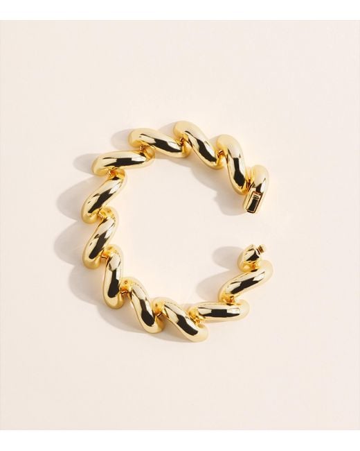 Eddie Borgo Metallic Plated Torsade Bracelet