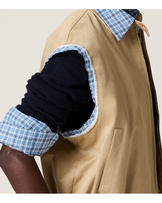 Miu Miu Natural Layered Vest