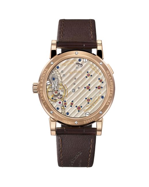 A. Lange & Sohne Metallic Lange 1 Moon Phase Watch