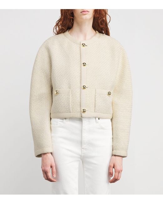 FRAME Natural The Trim Jacket