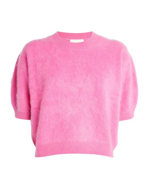 Lisa Yang Pink Cashmere Juniper T-shirt