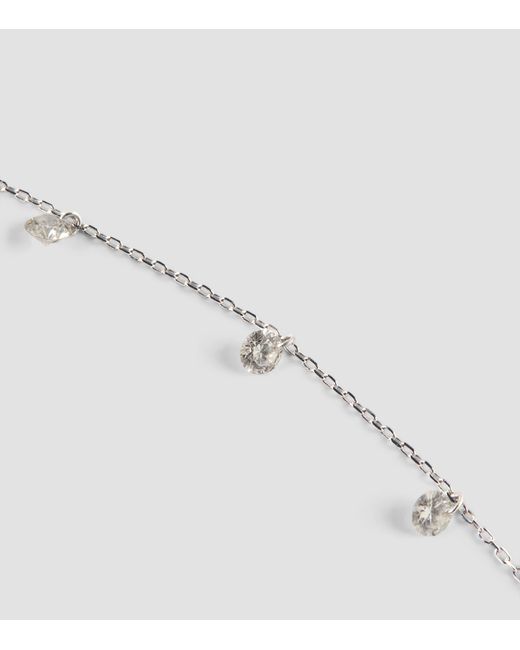 PERSÉE White And Diamond 7-Stone Danaé Necklace