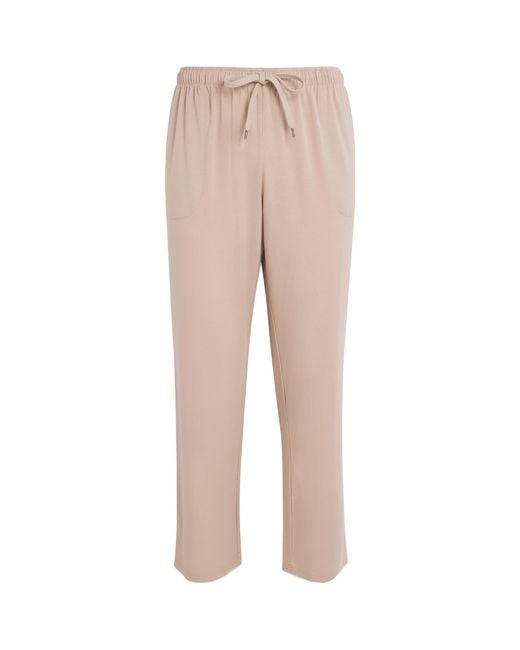 Derek Rose Natural Micro Modal Basel Sweatpants for men