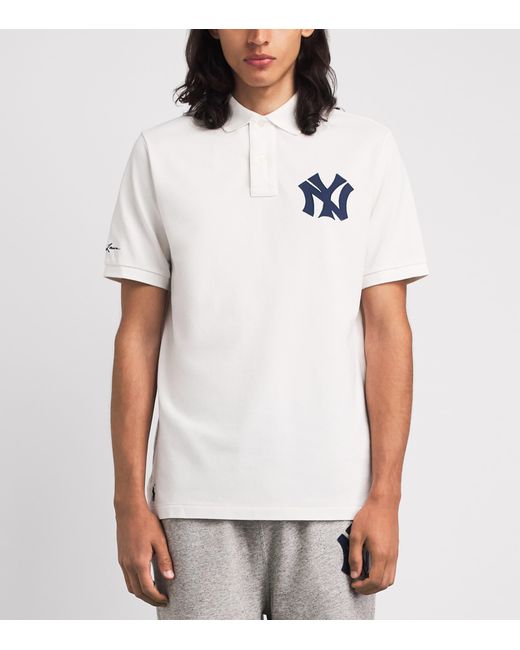 Polo Ralph Lauren White X Yankees Cotton Polo Shirt for men