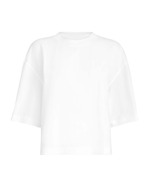 Brunello Cucinelli White Cotton Jersey T-Shirt