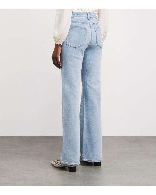 PAIGE Blue Sofia Flared Jeans