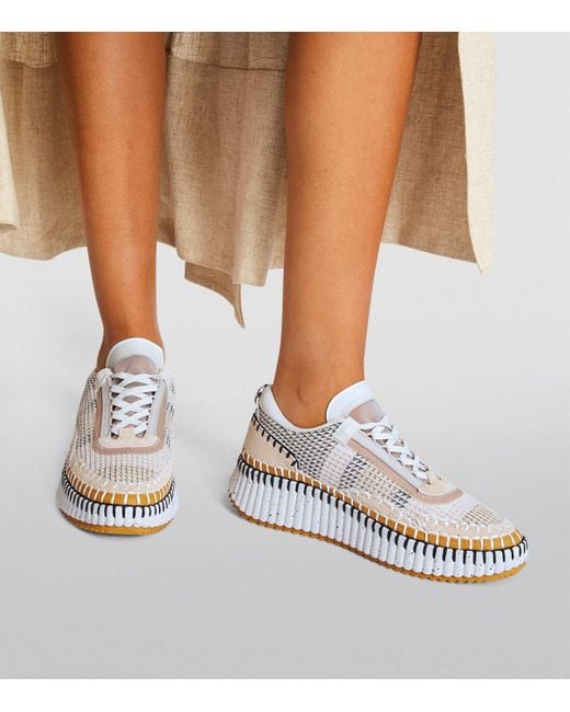 Chloé Natural Nama Sneaker