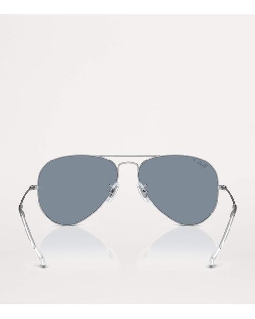 Ray-Ban Gray Metal 0Rb3025 Sunglasses