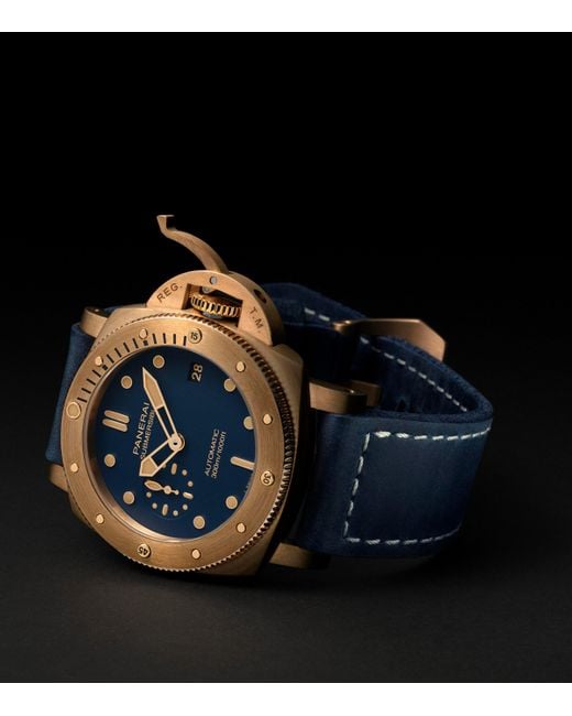 Panerai Blue Bronze Submersible Watch for men