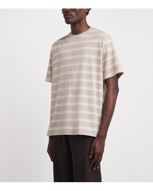 Oliver Spencer White Cotton Box T-Shirt for men