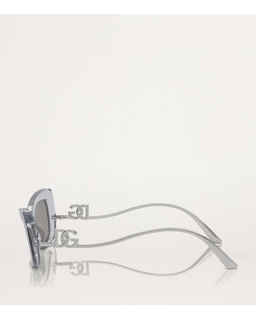 Dolce & Gabbana Gray Acetate Dg4467B Sunglasses