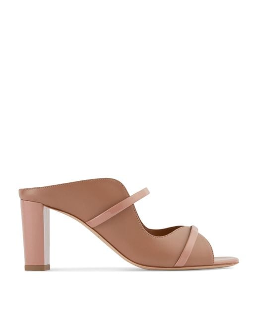 Malone Souliers Brown Leather Norah Heeled Sandals 70