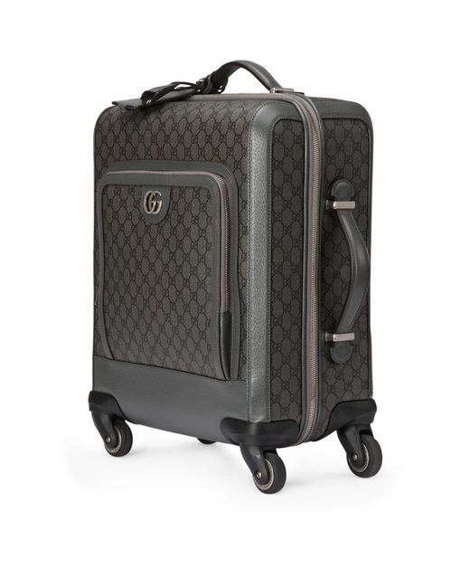 Gucci Gray Small Ophidia Gg Cabin Suitcase (51cm)