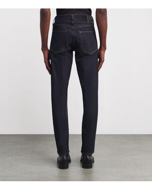 Citizens of Humanity Black London Slim Tapered Jeans for men