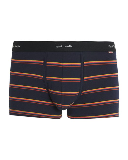 Paul Smith Blue Cotton Stretch Cody Trunks for men