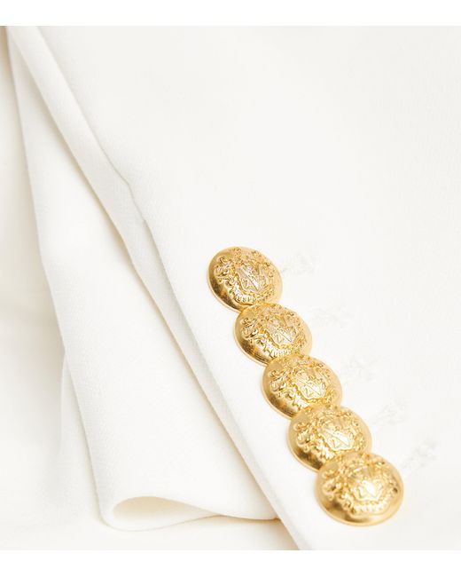 Veronica Beard White Miller Dickey Blazer