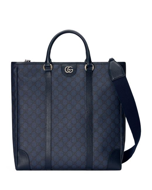Gucci Blue Medium Ophidia Tote Bag for men