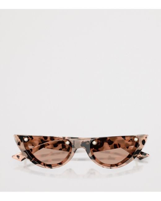Jimmy Choo Pink Oval Sunglasses