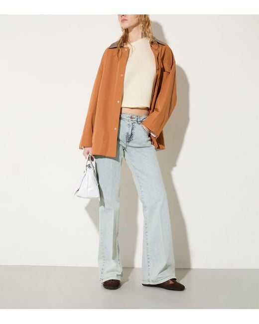 MAX&Co. Blue Flared Jeans