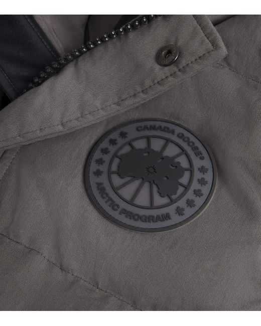 Canada Goose Gray Garson Puffer Gilet for men