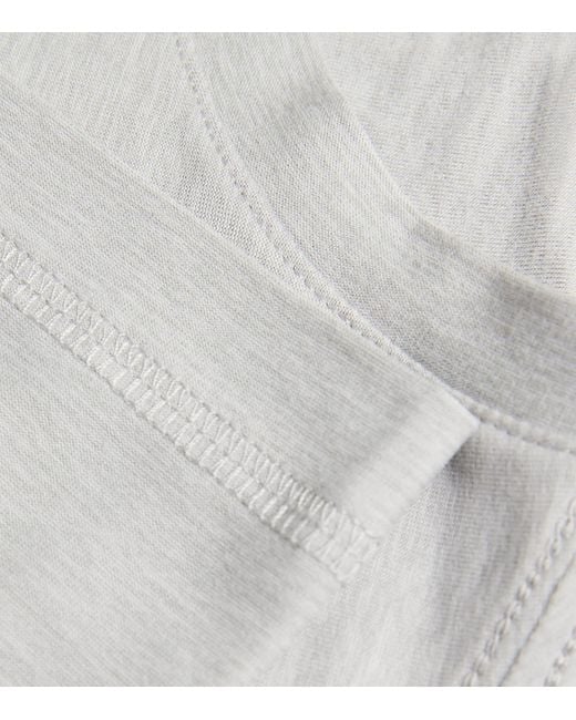 vuori Gray Strato Tech T-Shirt for men