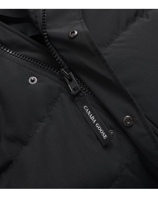 Canada Goose Black Puffer Macmillan Parka Jacket for men