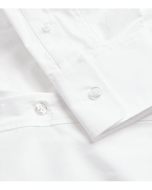 Alexander Wang White Layered Shirt Dress