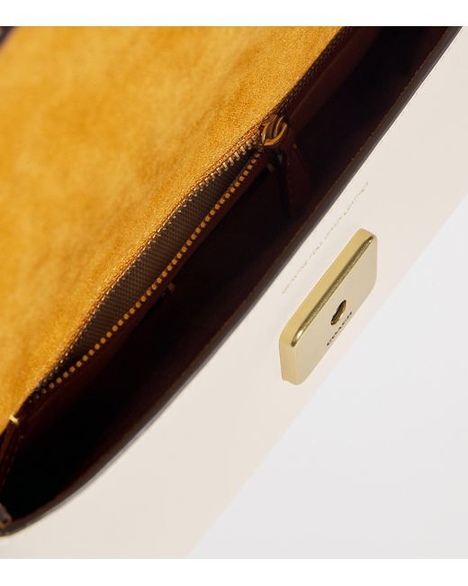 COACH Natural Calf Leather Jet Shoulder Bag