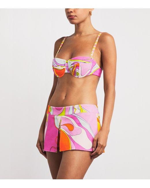 Emilio Pucci Pink Towelling Iride Shorts