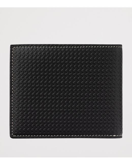 Chopard Black Mini Leather Racing Bifold Wallet