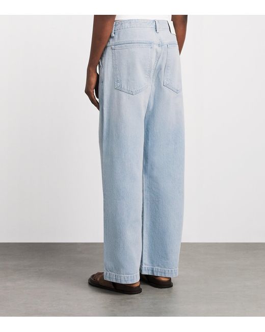 Agolde Blue X Maria Mcmanus Wide-Leg Jeans