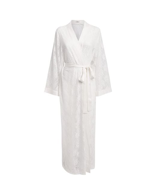 Bocan White Lace Mila Robe