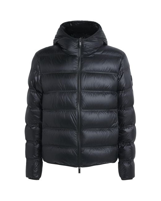 Moncler Black Down Guadiana Puffer Jacket for men