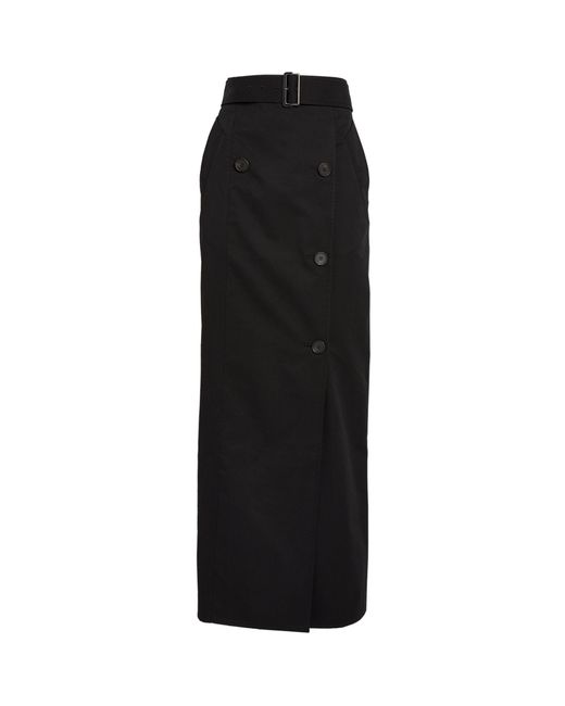 Camilla & Marc Trench Silas Maxi Skirt in Black | Lyst