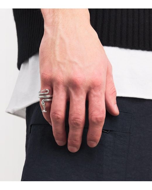 Vivienne Westwood Recycled Lunar New Year Snake Albane Ring in