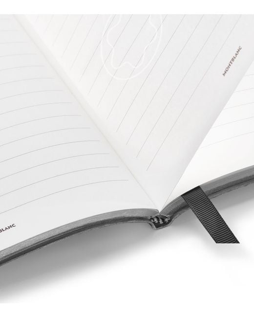 Montblanc Gray Leather Notebook #146