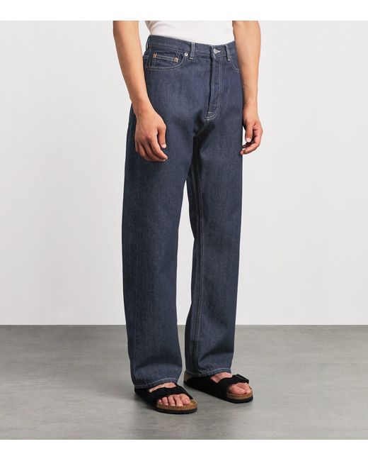 Samsøe & Samsøe Blue Roger Straight Jeans for men