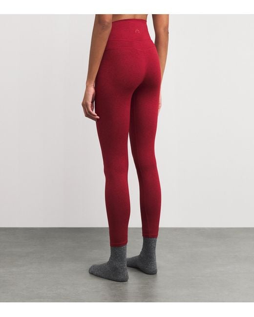 Varley Red Always Warm Base Layer Leggings