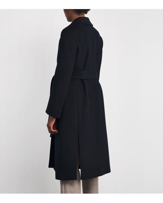 MAX&Co. Black Wool Runaway Coat
