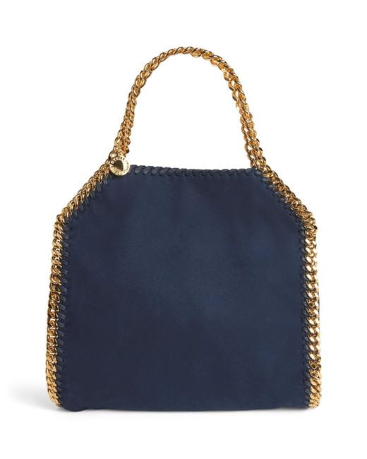 Stella McCartney Blue Mini Falabella Tote Bag